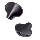 6pcs Tuning Peg Machine Heads Handles for Wooden Electric Folk Guitar Black