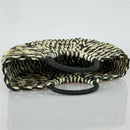 New Women round bucket semicircle straw bag handmade net color woven basket