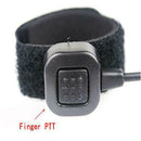Throat Mic Microphone Covert Acoustic Tube Earpiece Headset for Midland 2Pin