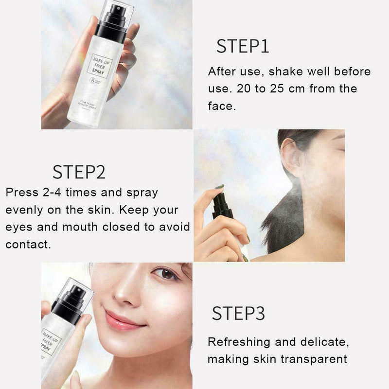 100ml Makeup Setting Spray Face Lasting Setting Moisturizing Oil Control T5C0