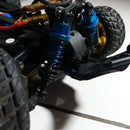 2 Pcs Oil Adjustable 65Mm Shock Absorber Damper for Rc Car 1/18 WLtoys A959