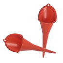 2x Plastic Long Stem Car Vehicle Motorbike Fuel Gasoline Petrol Fill Funnels