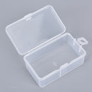 1pc Small Chip Box Storage Transparent Plastic PP Material Candy Gadgets Box P%a