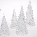 Christmas Tree Ice Crystal Colorful Changing LED Desk Decor