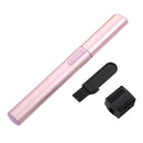 Electric Safe Shaver Eye Eyebrow Trimmer Razor Epilator for Women Pink