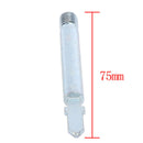 75mm Stainless Steel Percussion Massage Tip Extension Rod Massager Bit Tip Set3C