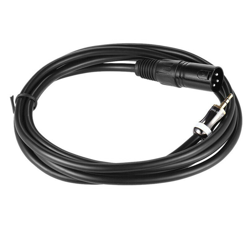 2m XLR 6.6 Feet Jack 3.5mm Cable for Jack of Audio Cable for Mixer Mixer PC