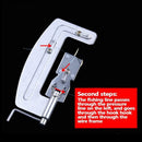 Portable Stainless Steel Semi Automatic Fishing Hook Line Tier Tie Binder Dlwr