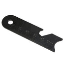 outdoor camping hiking survival flint scraper squar type outdoor survival toolBX