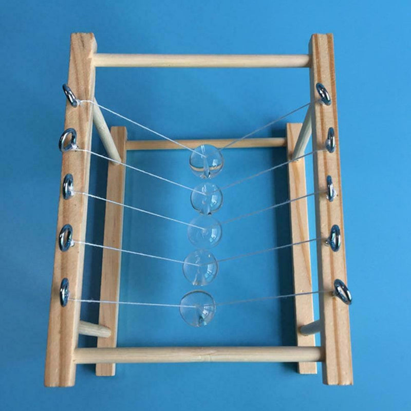 DIY Newtons Pendulum Balance Balls Physics Science Cradle Educational Toys