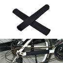 2X Cycling Bicycle Bike Frame Chain stay Protector Guard Nylon Pad Cover Wrap MO