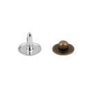 100 Sets Metal Rivets Press Studs Buttons Sewing Jeans Buttons DIY Crafts