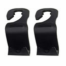 8x Black Vehicle Car Seat Hook Handbag Hanger Auto Holder Headrest Storag SSX