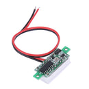 0.28inch LCD Two Wire 2.5-30V Red LED Digital DC Voltmeter Panel Meter A