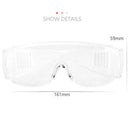 Protective Glasses Safe Goggles Anti-Fog Antisand Windproof Dust Saliva Gogg a{