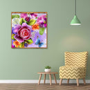 5D DIY Full Round Drill Diamond Painting Cross Stitch Embroidery (Flower01)