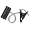 E27 Heating Reptile Lamp Holder Clip-on Bulb with Cover Pet Light (Black)