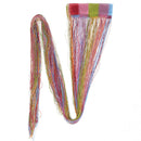 Colorful String Curtain Shiny Glitter Line Curtain Window for Living Room