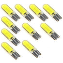 10Pcs T10 W5W COB LED Car Auto Interior Wedge Side Parking Bulb Dome Light  Q5M4