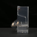 Pet Parrot Automatic Transparent Feeder Birds Splash-proof Food Dispenser