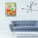 Full Drill 5D DIY Diamond Painting Kitten Sewing Embroidery Cross Stitch