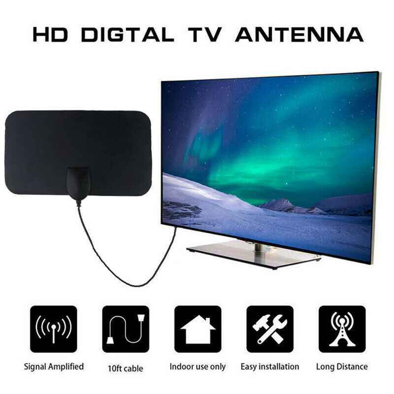 Amplified HD Antenna Free Channels Cut Cable Live TV OTA Wave Antenna HDTVF TE