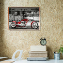 5D DIY Diamond Painting Retro Motorcycle Full Drill Embroidery Home Picture