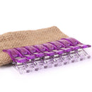 Popular 24 Jumbo Wonder Clips Fabric Clamps for Craft Sewing Quilting Purple M3C