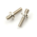 2x long 1/4" Male Threaded to M5 Male Threaded screw Adapter for tripod cameraM&