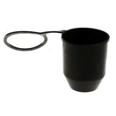 60mm Black Plastic Tow Bar Ball Cover Cap Car Auto Towing Hitch Towball Protect