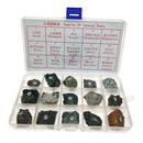 15pcs Igneous Rock Specimen Educational Collection Real Stone Teaching Aid