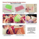 5D Full Drill Diamond Painting Kit, Diy Diamond Number Rhinestone Painting