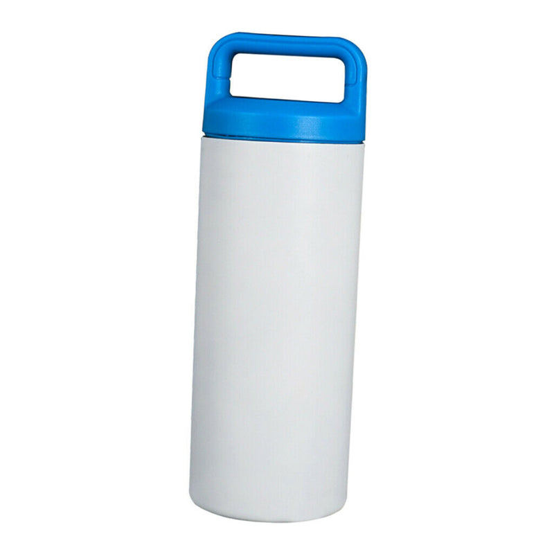 Insulated Bottle Double Wall Vacuum Cup Reusable 500ml for Cyclists Camping