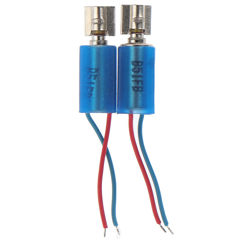 2pcs 4*8mm Micro Coreless Motor with Wire 3V-4.2V DC Vibration Motor  Vibrat JR