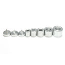 1Set Eyelet Punch Die Tool +20 Sets Eyelet Leather Craft ClothingGrommetBannerME