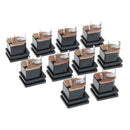 10x DC Power Supply socket Jack Female Outlet Charger 5.5mmx2.5mm Square