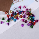 50 Mixed Color Christmas Jingle Bells Charms Pendants 16mm for Craft DIY â„–[
