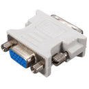 for LCD Monitor DVI-D 18+1 Pin Dual Link Male to VGA Female Plug Adapter 15 Pin