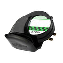 12V 110dB Waterproof Motorcycle Truck Loud Snail Siren Horns 510Hz Black