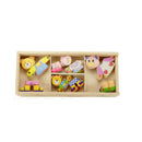 Wooden Baby Bear Changing Clothes Puzzle Set Kids Educational Toys Gift Hot dsf