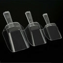 3x Clear Plastic Shovel Candy Ice Sugar Buffet Scoops Wedding Party Bar Tool Kit