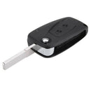 Replacement 3 Button Folding Remote Keyless Car Key Shell Fob Case Cover fo X3I2