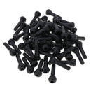 100 Pack Tubeless TR414 Rubber Snap-in Tire Valve Stems, Stardard Length