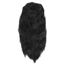 27 inch Long Mix Women Wigs with Bangs Heat Resistant Synthetic Kinky Curly