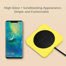 Qi Wireless Round USB Charger Adapter Phone Fast Quick Charging Pad Device
