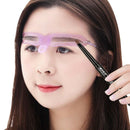 Makeup Reusable Eyebrow Stencil Eyebrow Ruler Cosmetics Eye Brow Mold Styli U9F3