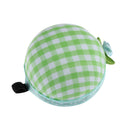 Plaid grids needle sewing pin cushion wrist strap tool button storage holderBX