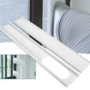 2Pcs Durable Adjustable 1M Air Conditioner Window Slide Plate Exhaust Hose