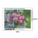 5D DIY Full Drill Diamond Painting Flower Cross Stitch Embroidery (M608)