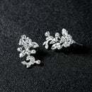 Party Wedding Bridal Crystal Rhinestone Necklace Earrings Jewelry Set Gift ME